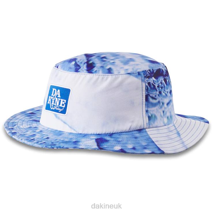 Abaco Bucket Hat With Neck Cape Dakine Men Blue Wave N882P460 Accessory