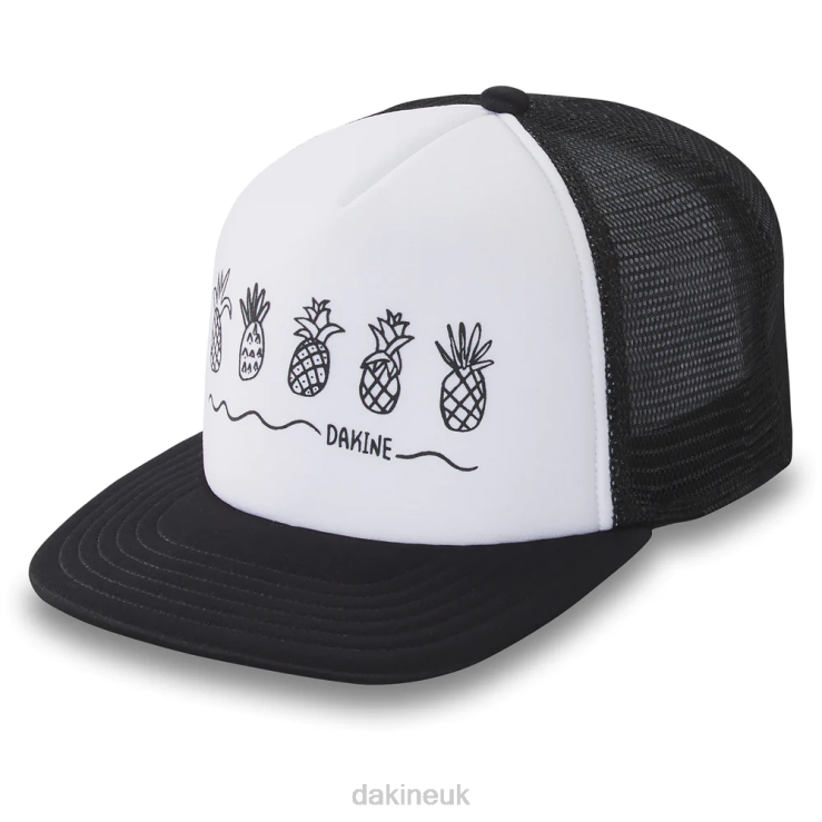 Pineapple Row Trucker Hat Dakine Men Black N882P502 Accessory