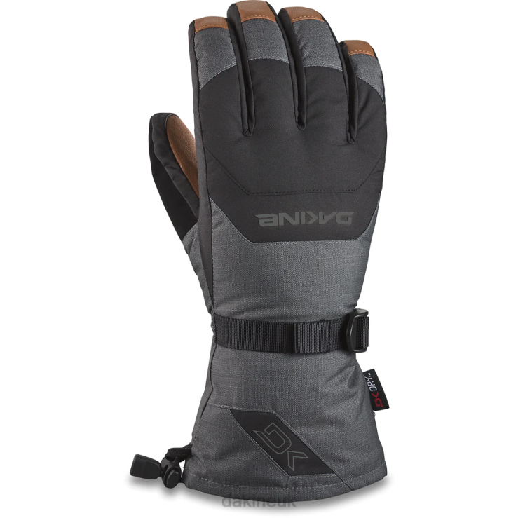 Leather Scout Glove Dakine Men Carbon N882P556 Accessory