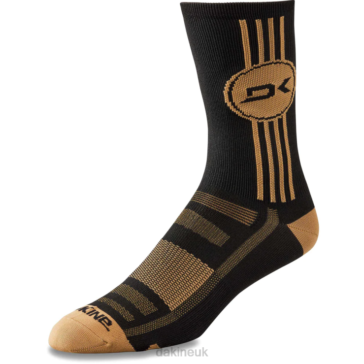 Singletrack Crew Sock Dakine Men Black/Tan N882P590 Accessory