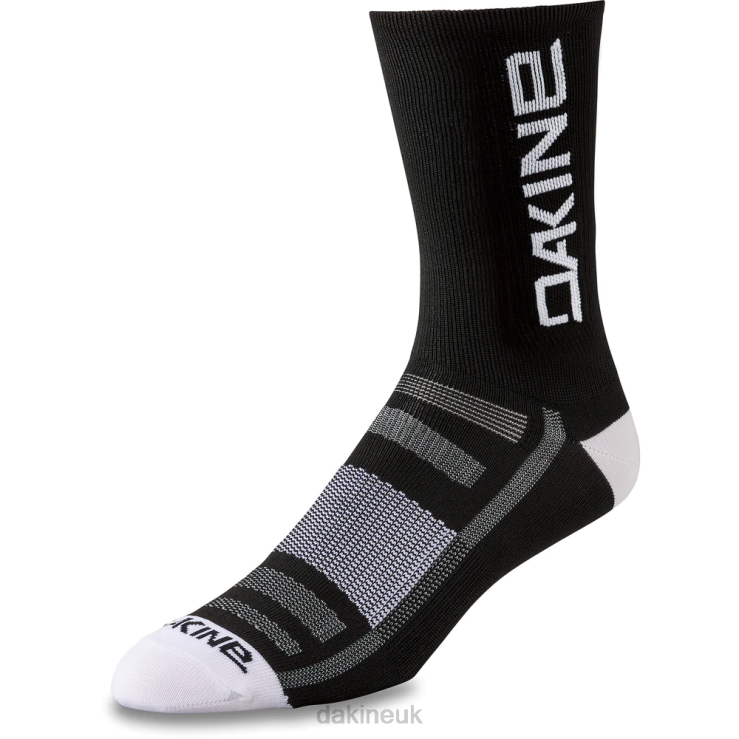 Singletrack Crew Sock Dakine Men Black/White N882P593 Accessory
