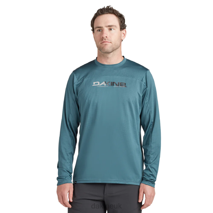 Syncline Long Sleeve Bike Jersey Dakine Men Galactic Blue N882P142 Clothing