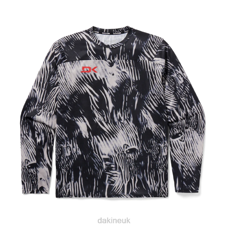 Syncline Long Sleeve Bike Jersey Dakine Men Sandblast N882P141 Clothing