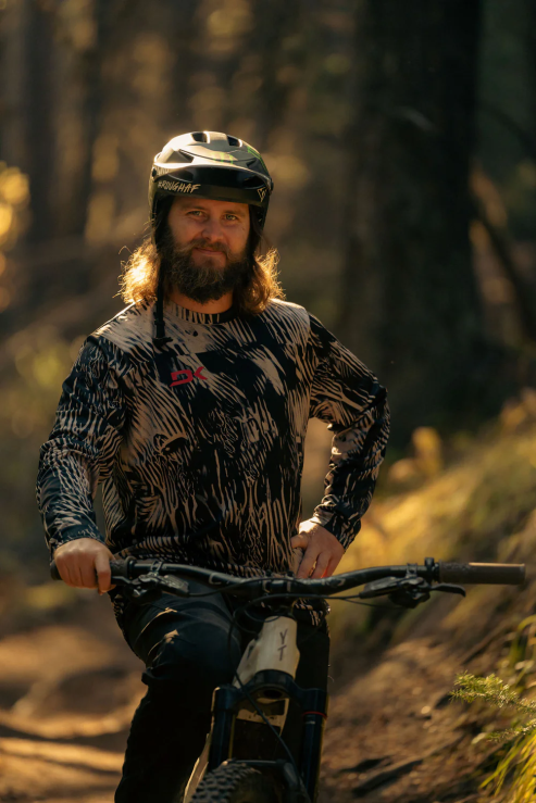 Syncline Long Sleeve Bike Jersey Dakine Men Sandblast N882P141 Clothing