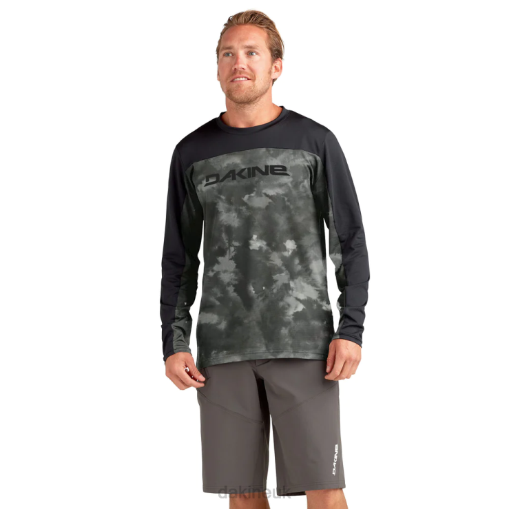 Syncline Long Sleeve Bike Jersey Dakine Men Velocity N882P145 Clothing