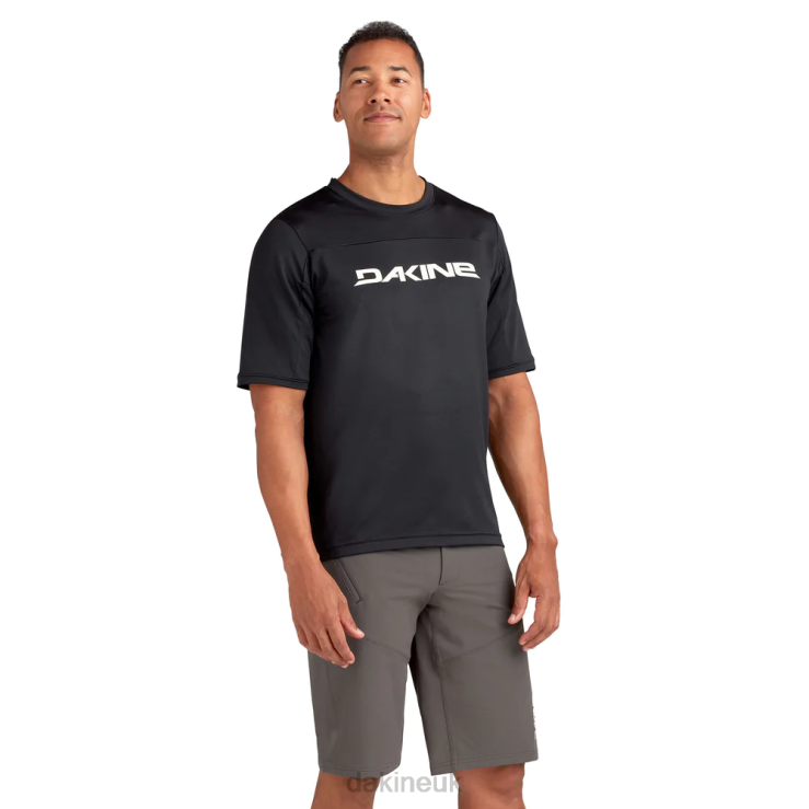 Syncline Short Sleeve Bike Jersey Dakine Men Black N882P135 Clothing