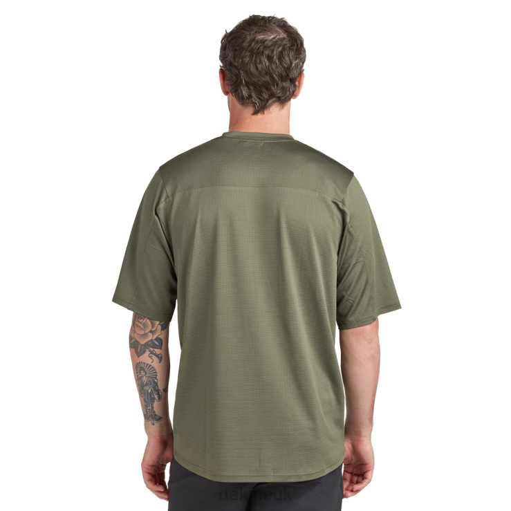 Syncline Short Sleeve Bike Jersey Dakine Men Canopee Green N882P132 Clothing