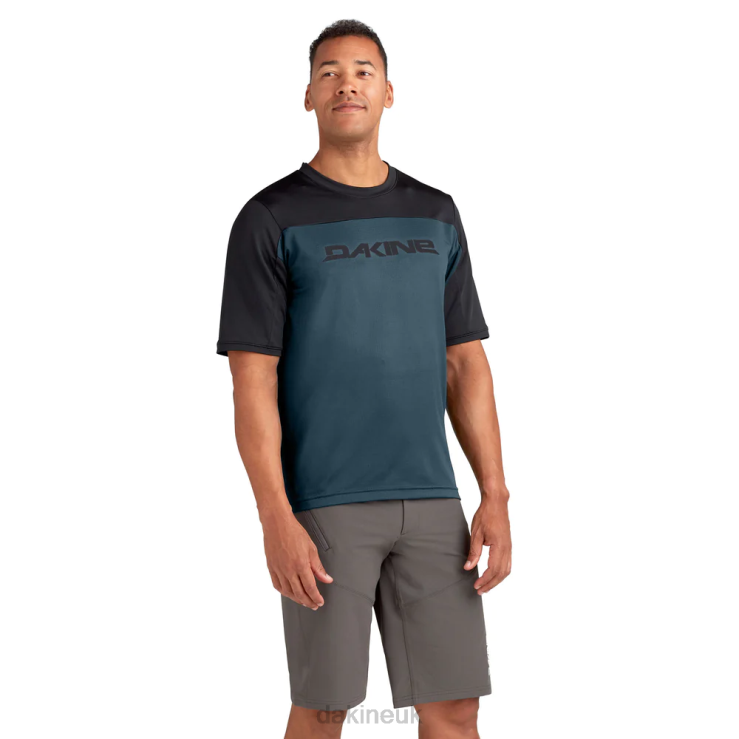 Syncline Short Sleeve Bike Jersey Dakine Men Galactic Blue - 22 N882P136 Clothing