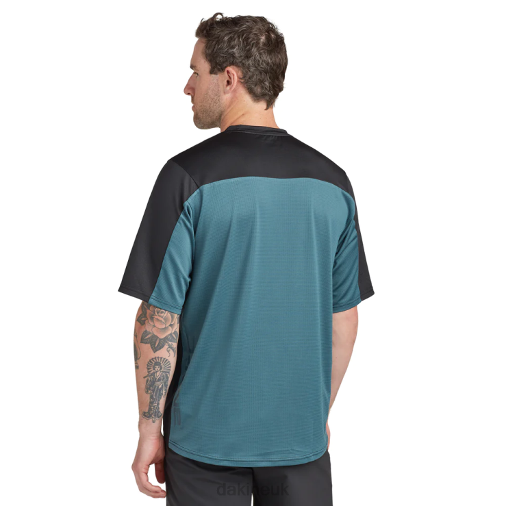 Syncline Short Sleeve Bike Jersey Dakine Men Galactic Blue N882P131 Clothing