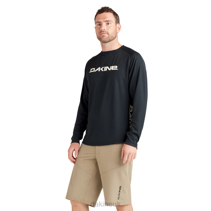Thrillium Long Sleeve Bike Jersey Dakine Men Black N882P152 Clothing