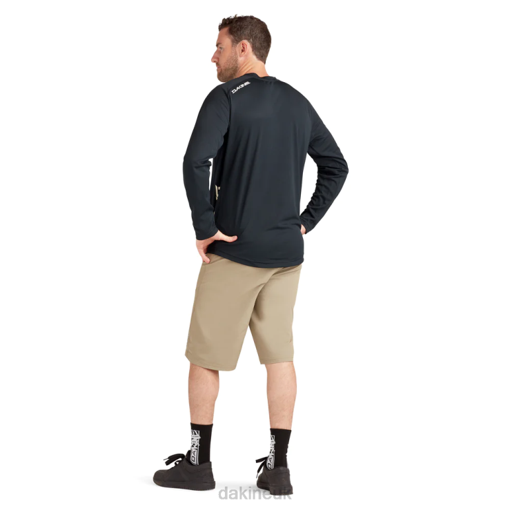 Thrillium Long Sleeve Bike Jersey Dakine Men Black N882P152 Clothing