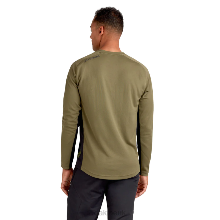 Thrillium Long Sleeve Bike Jersey Dakine Men Olive N882P153 Clothing