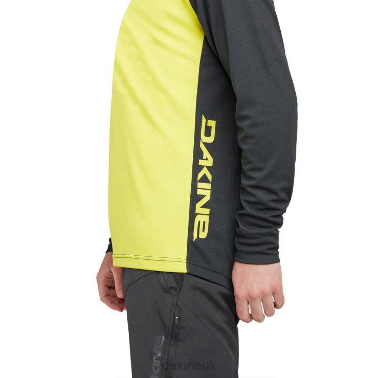 Thrillium Long Sleeve Bike Jersey Dakine Men Stellar Yeller N882P155 Clothing