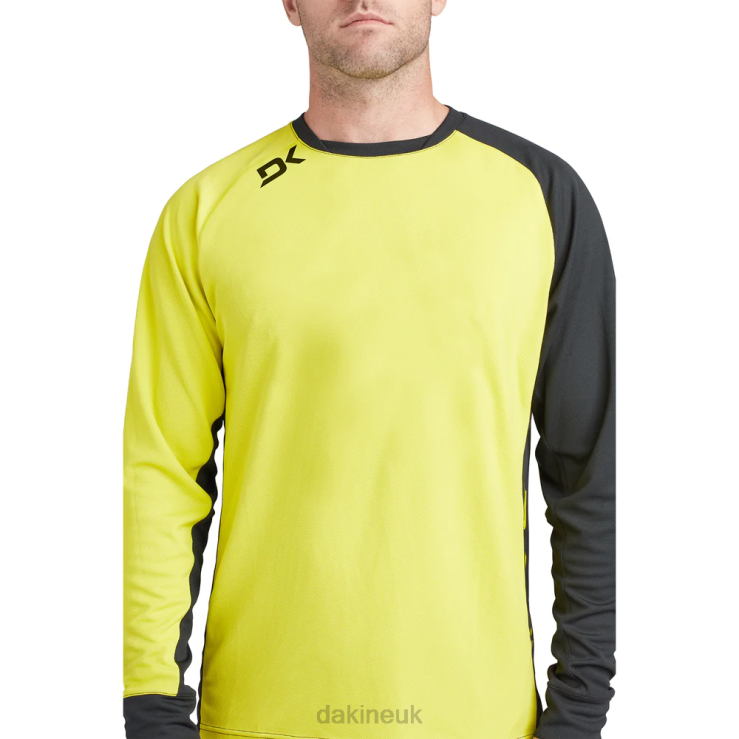 Thrillium Long Sleeve Bike Jersey Dakine Men Stellar Yeller N882P155 Clothing