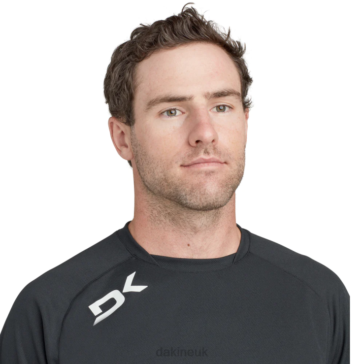 Thrillium Short Sleeve Bike Jersey Dakine Men Black/White DK N882P163 Clothing