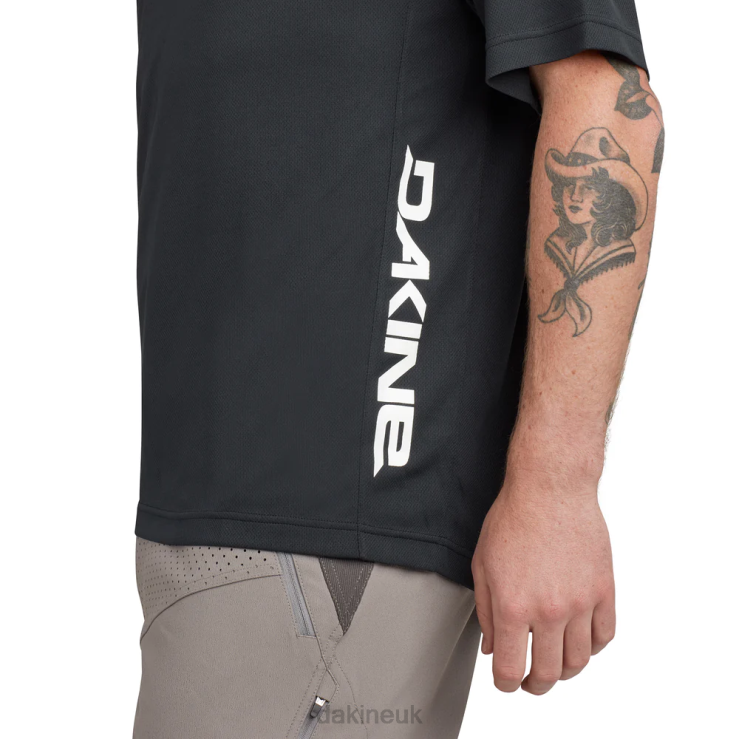 Thrillium Short Sleeve Bike Jersey Dakine Men Black/White DK N882P163 Clothing