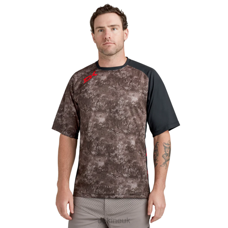 Thrillium Short Sleeve Bike Jersey Dakine Men Hasher Print N882P162 Clothing