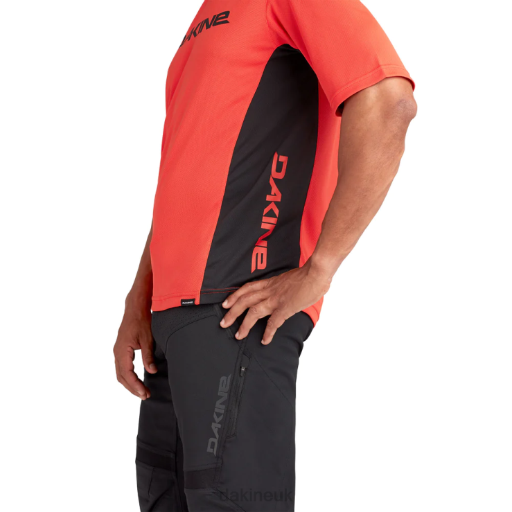 Thrillium Short Sleeve Bike Jersey Dakine Men Sender Red N882P169 Clothing