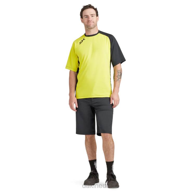 Thrillium Short Sleeve Bike Jersey Dakine Men Stellar Yeller N882P164 Clothing
