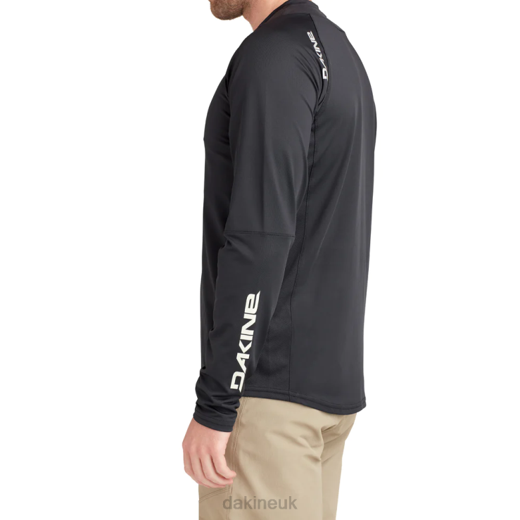 Vectra Long Sleeve Bike Jersey Dakine Men Black N882P174 Clothing