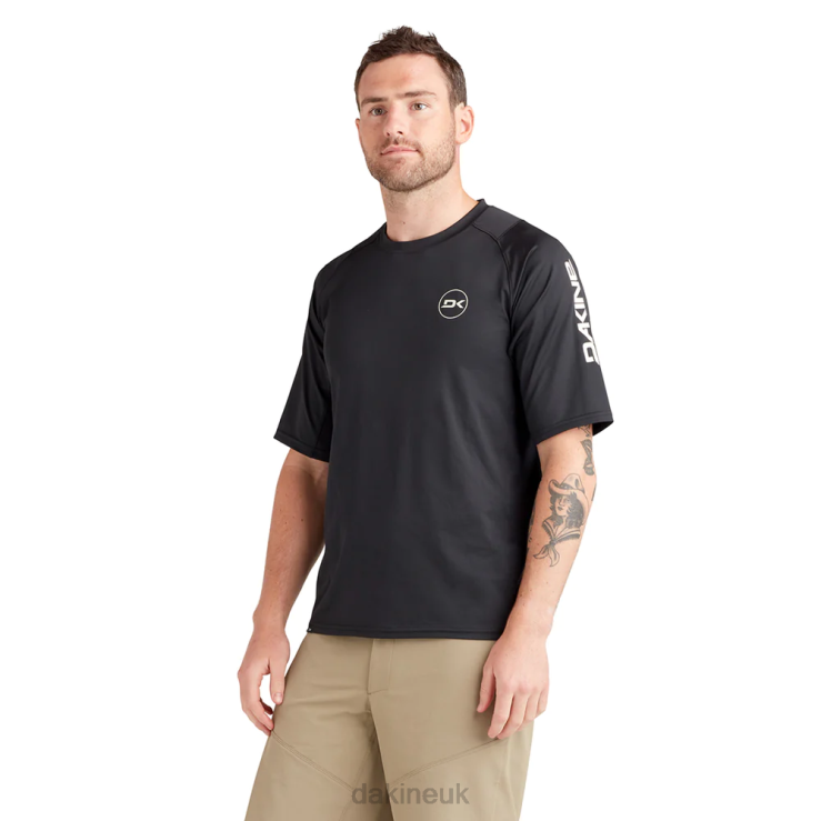 Vectra Short Sleeve Bike Jersey Dakine Men Black N882P170 Clothing