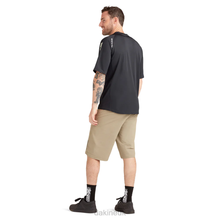 Vectra Short Sleeve Bike Jersey Dakine Men Black N882P170 Clothing