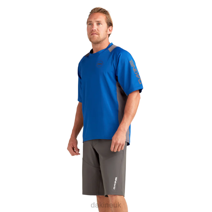 Vectra Short Sleeve Bike Jersey Dakine Men Ultramarine Blue N882P172 Clothing