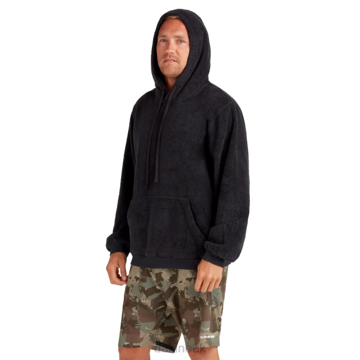 Apresurf Quickdry Toweling Hoodie Dakine Men Black N882P36 Clothing