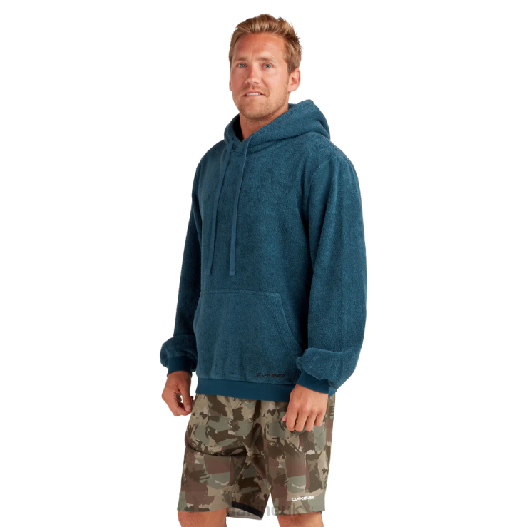 Apresurf Quickdry Toweling Hoodie Dakine Men Galactic Blue N882P37 Clothing