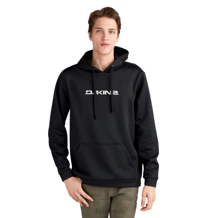 Rail Tech Fleece Hoodie Dakine Men Black N882P41 Clothing