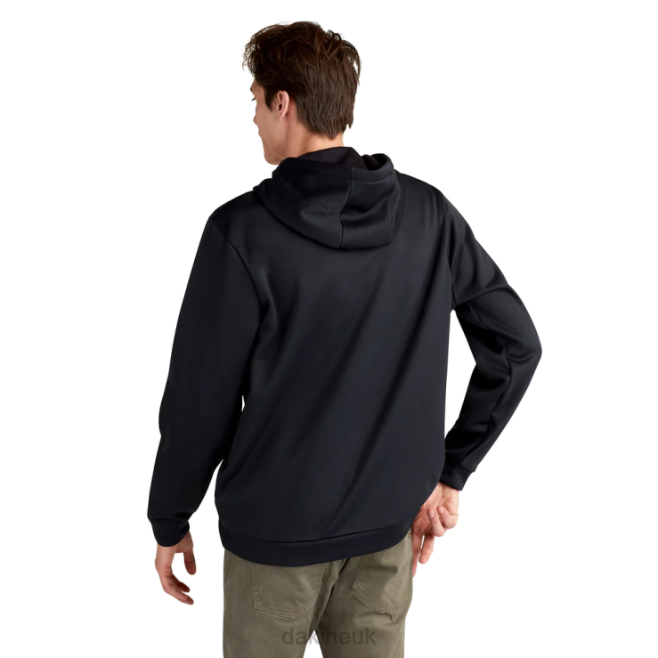 Rail Tech Fleece Hoodie Dakine Men Black N882P41 Clothing