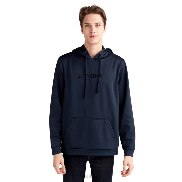 Rail Tech Fleece Hoodie Dakine Men Ink N882P40 Clothing