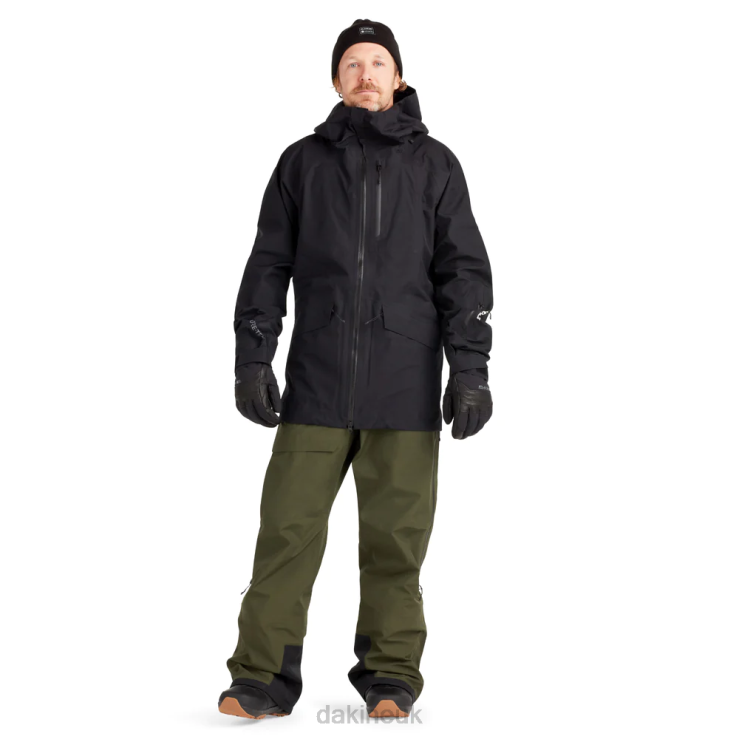 Stoker Gore-Tex 3L Jacket Dakine Men Black - W22 N882P7 Clothing