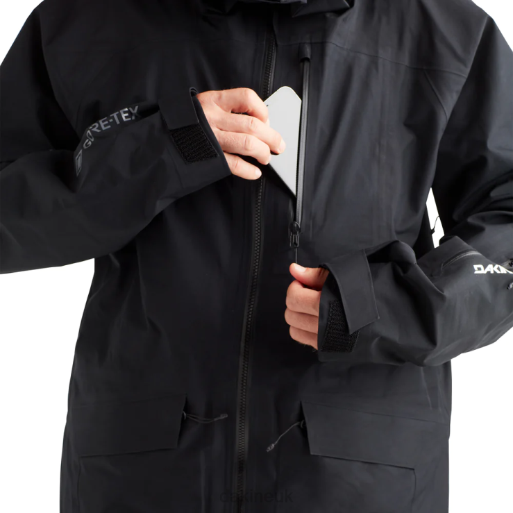 Stoker Gore-Tex 3L Jacket Dakine Men Black - W22 N882P7 Clothing