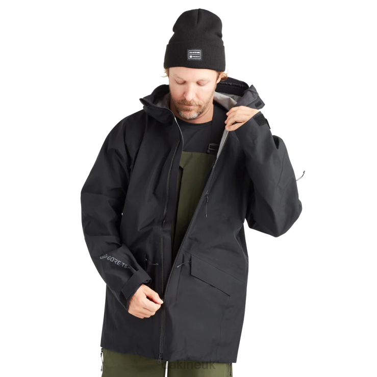 Stoker Gore-Tex 3L Jacket Dakine Men Black - W22 N882P7 Clothing