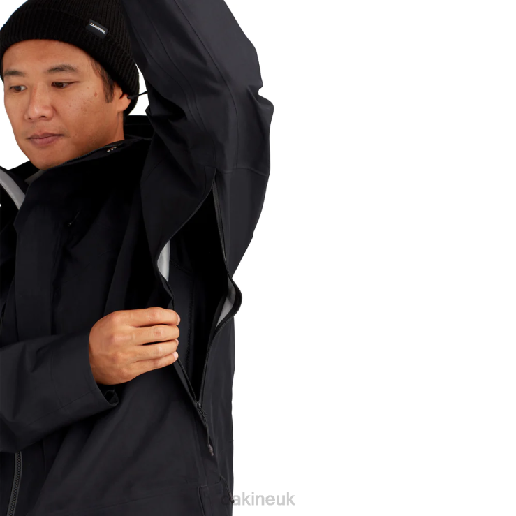 Stoker Gore-Tex 3L Jacket Dakine Men Black - W23 N882P6 Clothing