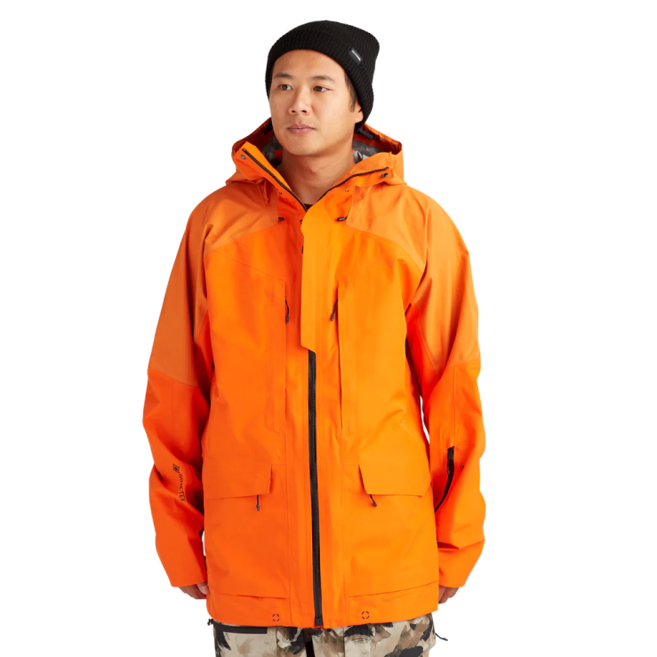 Stoker Gore-Tex 3L Jacket Dakine Men Flame Orange N882P1 Clothing