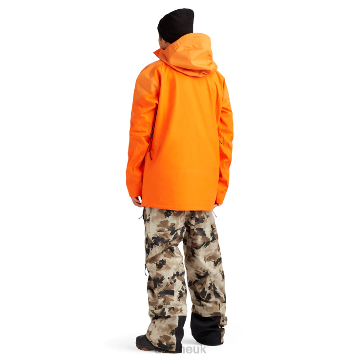 Stoker Gore-Tex 3L Jacket Dakine Men Flame Orange N882P1 Clothing