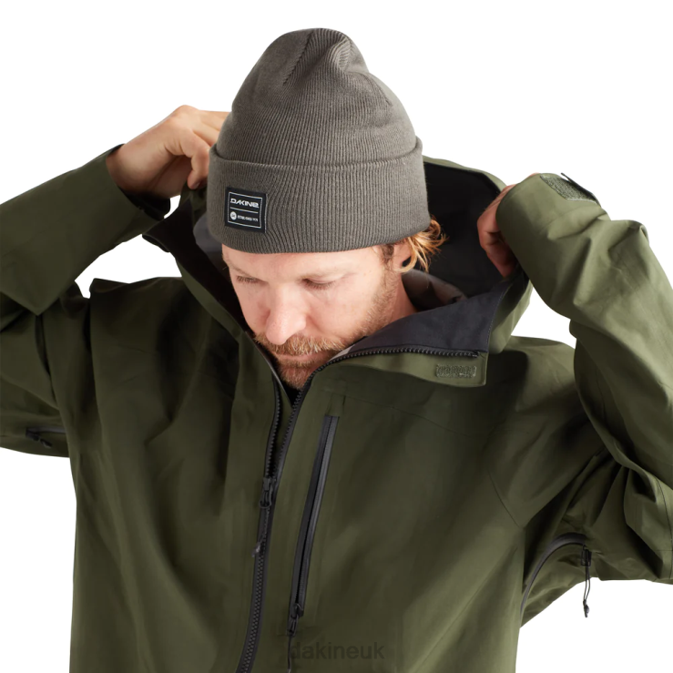 Stoker Gore-Tex 3L Jacket Dakine Men Peat Green N882P4 Clothing