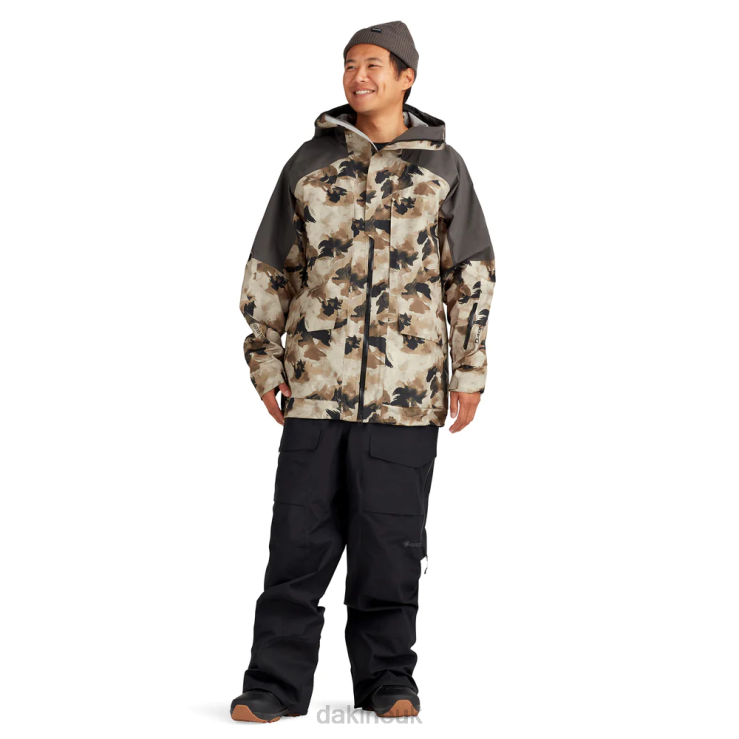 Stoker Gore-Tex 3L Jacket Dakine Men Terrain Camo N882P3 Clothing