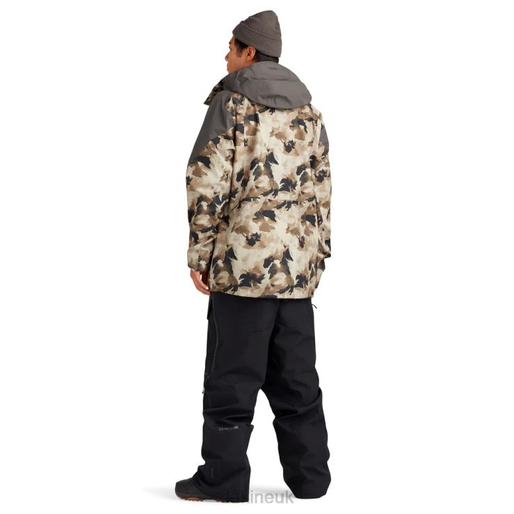 Stoker Gore-Tex 3L Jacket Dakine Men Terrain Camo N882P3 Clothing