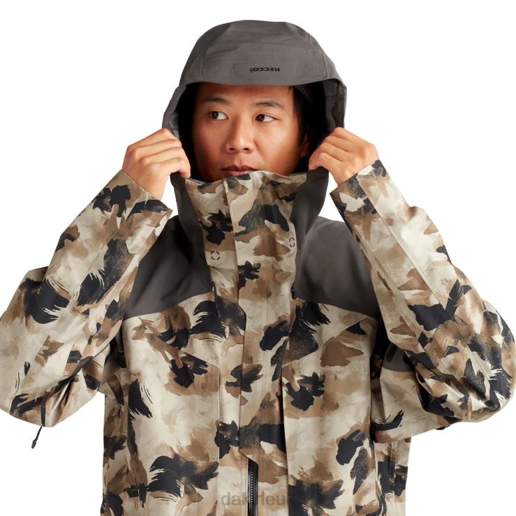 Stoker Gore-Tex 3L Jacket Dakine Men Terrain Camo N882P3 Clothing