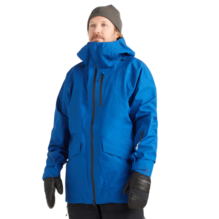 Stoker Gore-Tex 3L Jacket Dakine Men Ultramarine Blue N882P5 Clothing