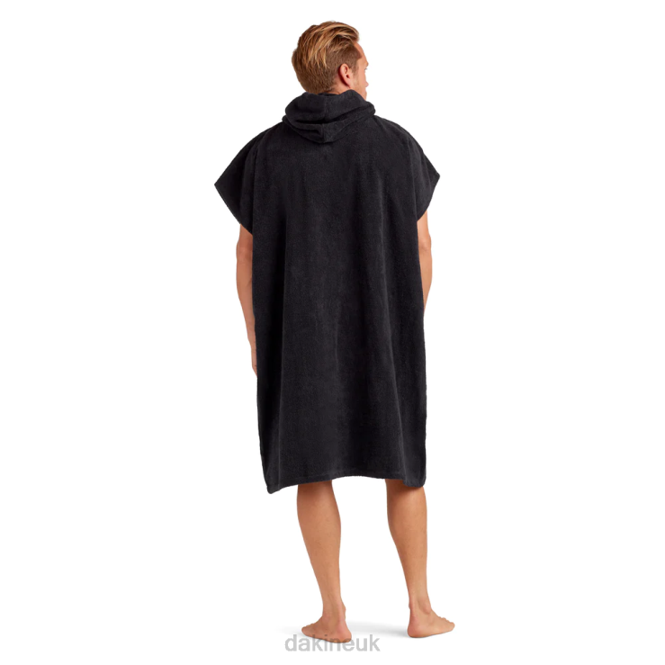 Apresurf Quickdry Toweling Poncho Dakine Men Black N882P296 Clothing