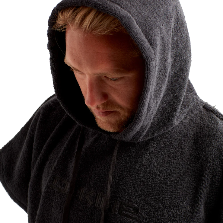Apresurf Quickdry Toweling Poncho Dakine Men Black N882P296 Clothing