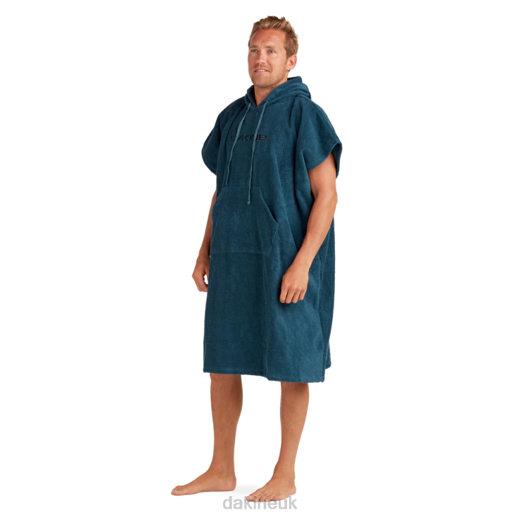 Apresurf Quickdry Toweling Poncho Dakine Men Galactic Blue N882P297 Clothing