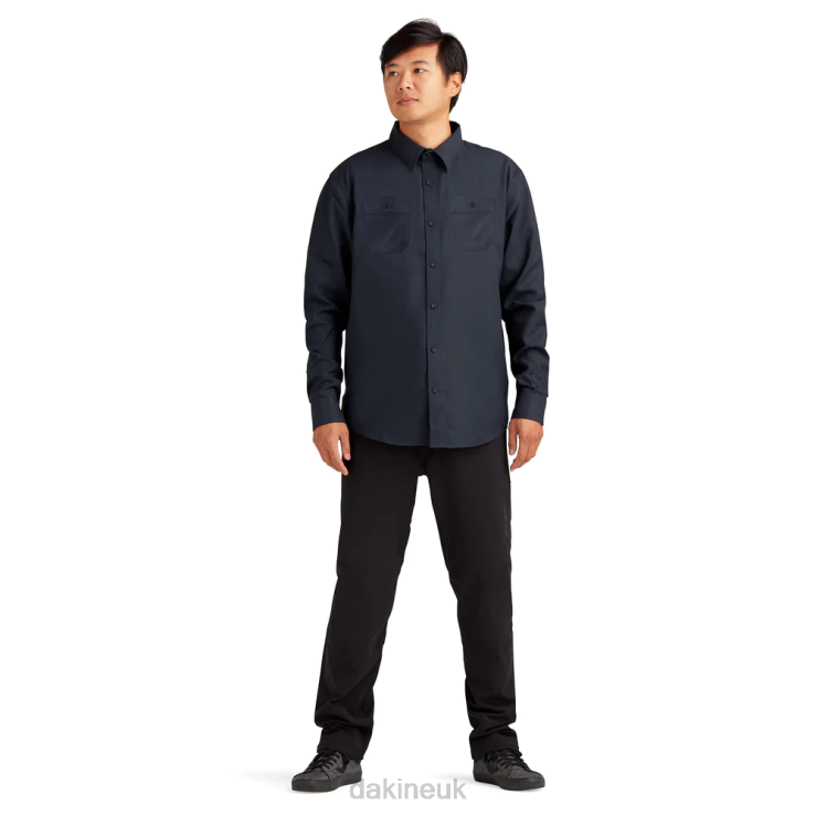 Charger Flannel Shirt Dakine Men Black N882P59 Clothing
