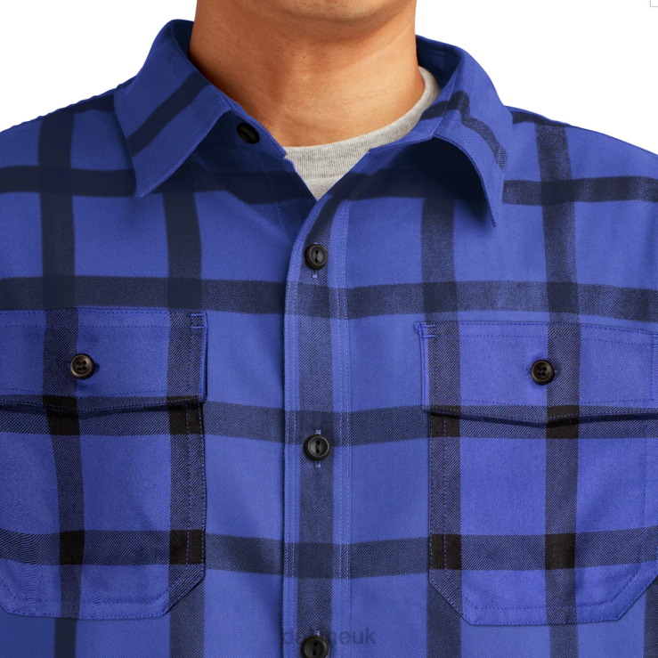 Charger Flannel Shirt Dakine Men Pipe Purple Plaid N882P60 Clothing