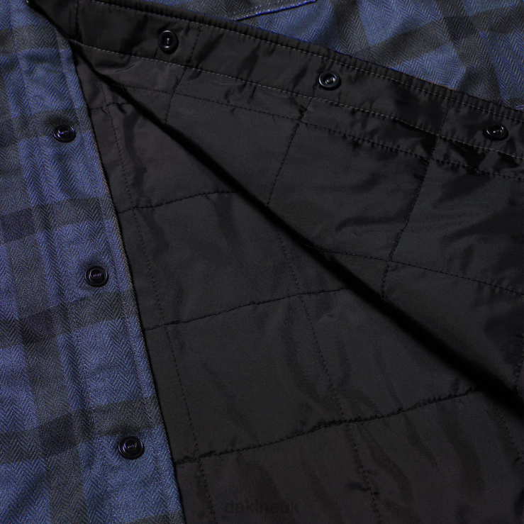 Charger Insulated Flannel Dakine Men Navy Plaid N882P62 Clothing