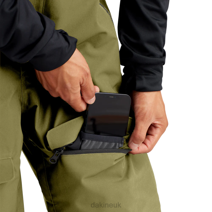 Reach 20K 2L Pant Dakine Men Earth Green N882P22 Clothing